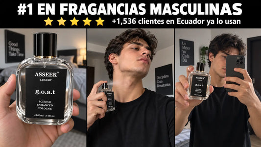 ASSEEK g.o.a.t - Perfume Masculino de Atracción 80ml + 20 ml regalo