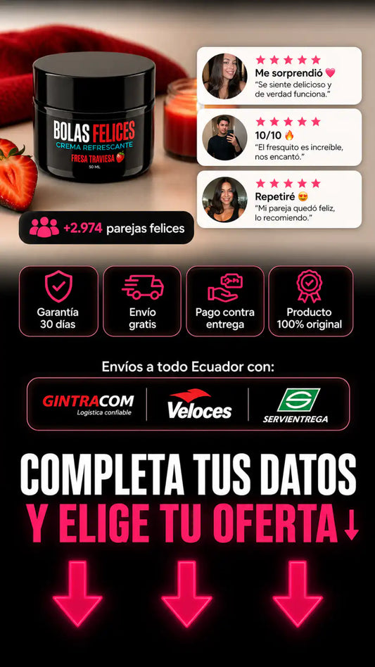 Bolas Felices® - Fresa Traviesa