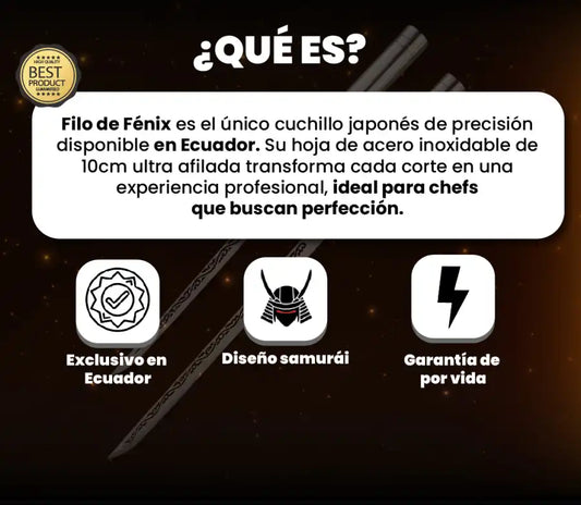 Cuchillo Filo de Fénix