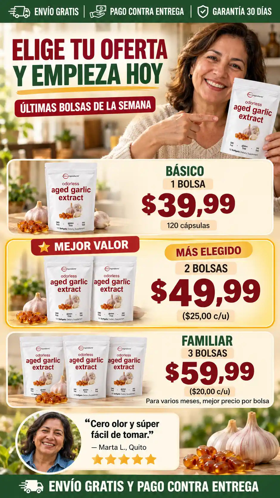 Ajo Envejecido 3